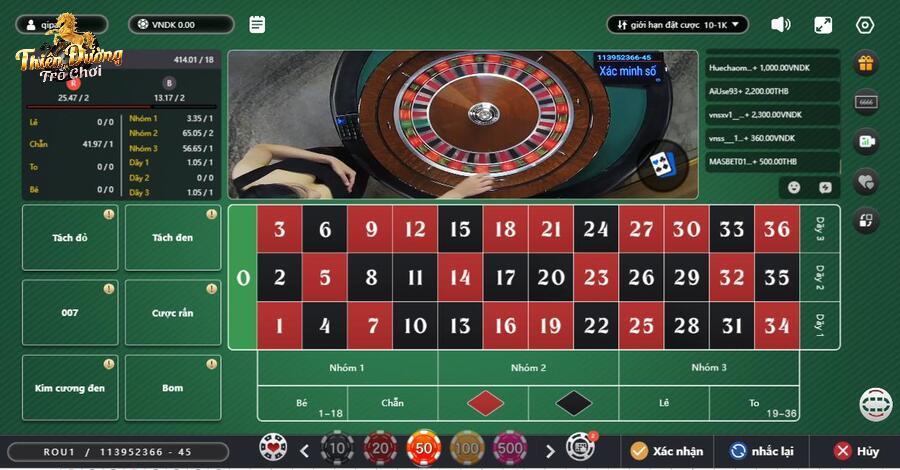 Đôi nét game cá cược đổi thưởng cò quay Roulette