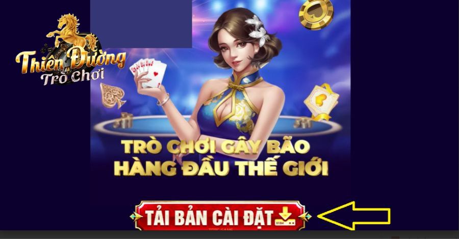 Người chơi nhấn mục Tải bản cài đặt