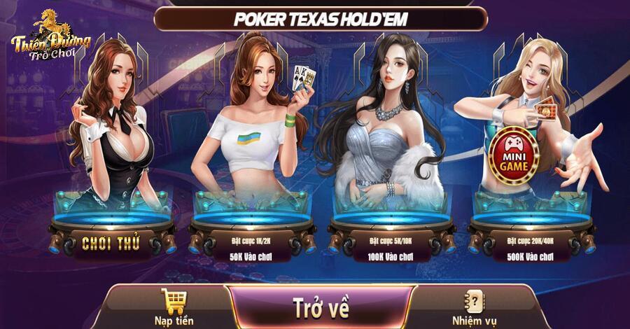 Poker - Đấu trí căng não qua những vòng cược tại TDTC