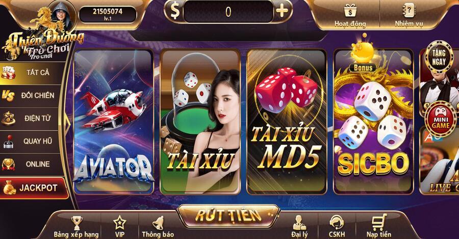 Trải nghiệm đa sắc màu tại cổng game TDTC